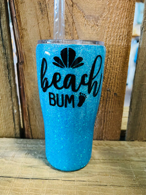 20 OZ - Beach Bum - SewChy Designs and More LLC
