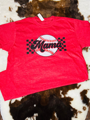 Baseball Mama Unisex Tee - SewChy Designs and More LLC