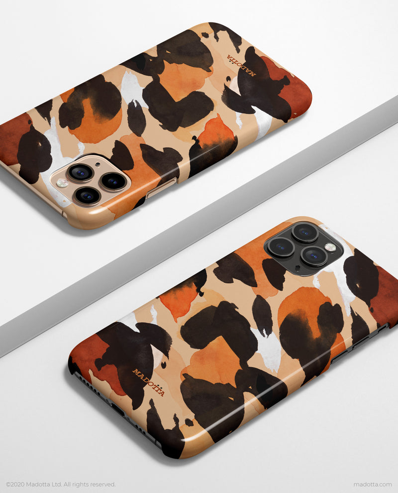 Leopard Print Pattern iPhone Case