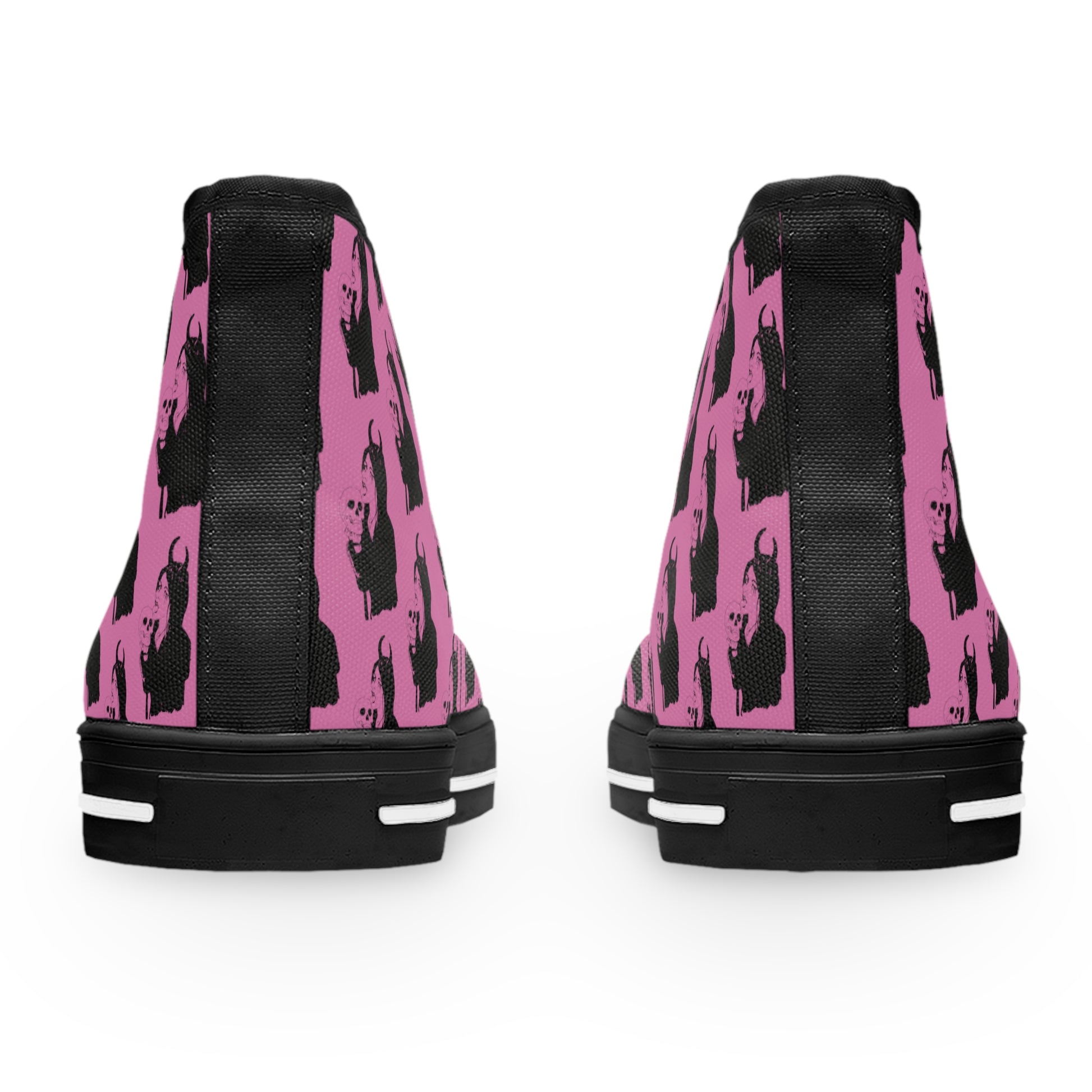 pirámide escena para donar Pastel Goth Sneakers For Women With Skull Licking Gothic Woman Print –  YVDdesign