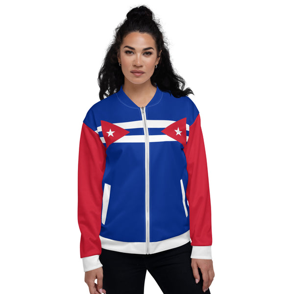 Cuban Jacket / Blue Bomber Jacket / Clothing – YVDdesign