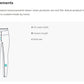 product measurements Brazil Flag Yoga Leggings With Inside Pocket