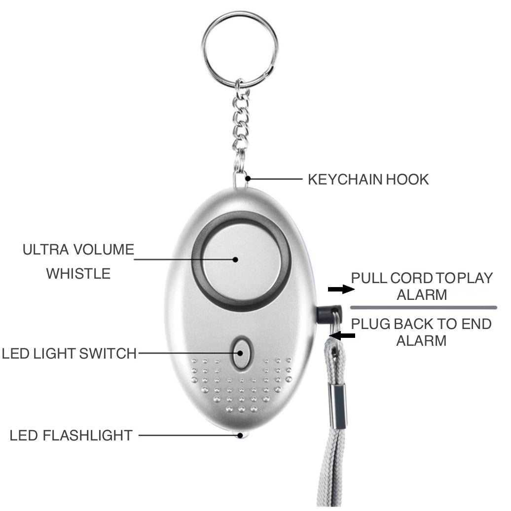 Safety Alarm Keychain