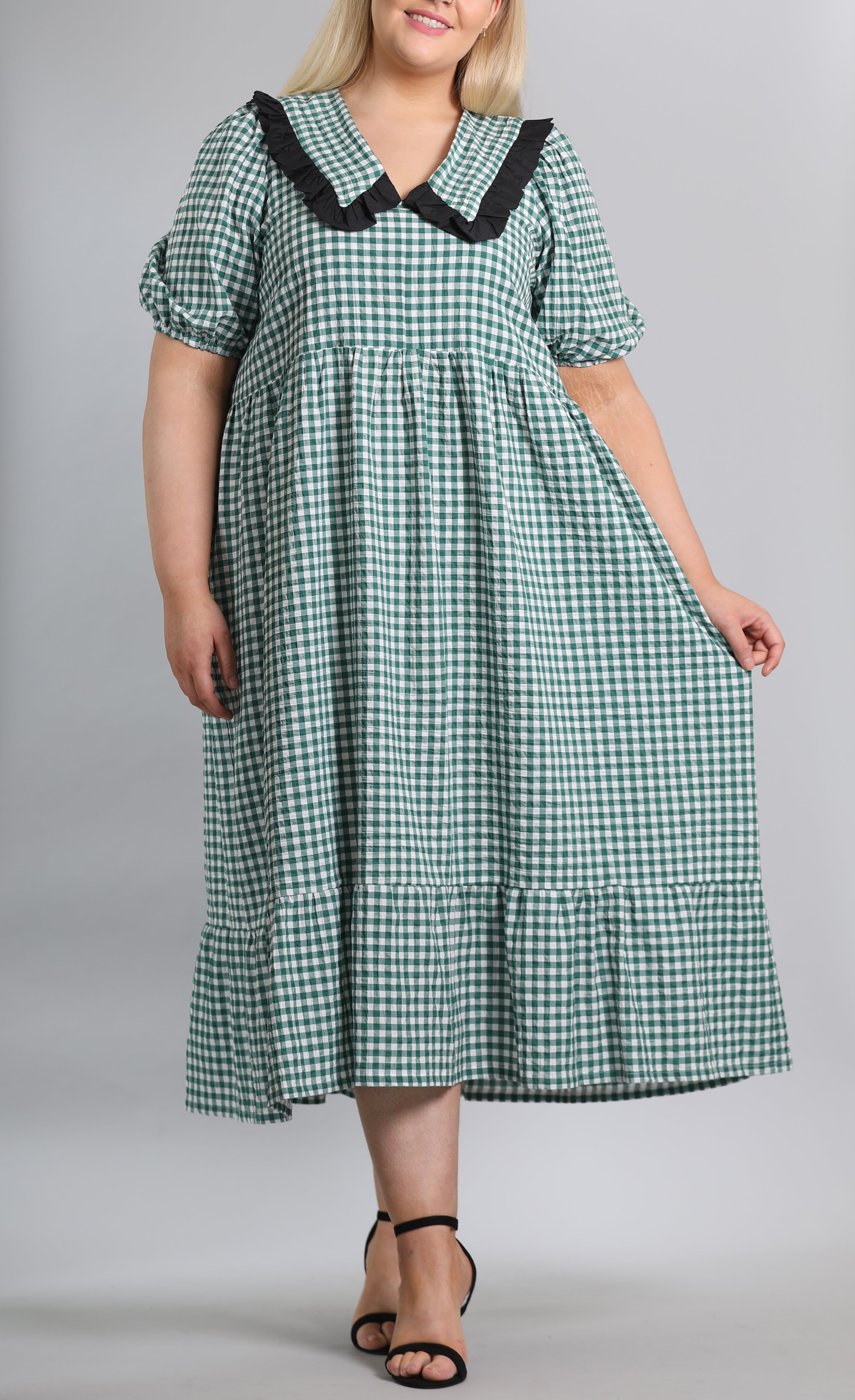 Bertie Dress Green