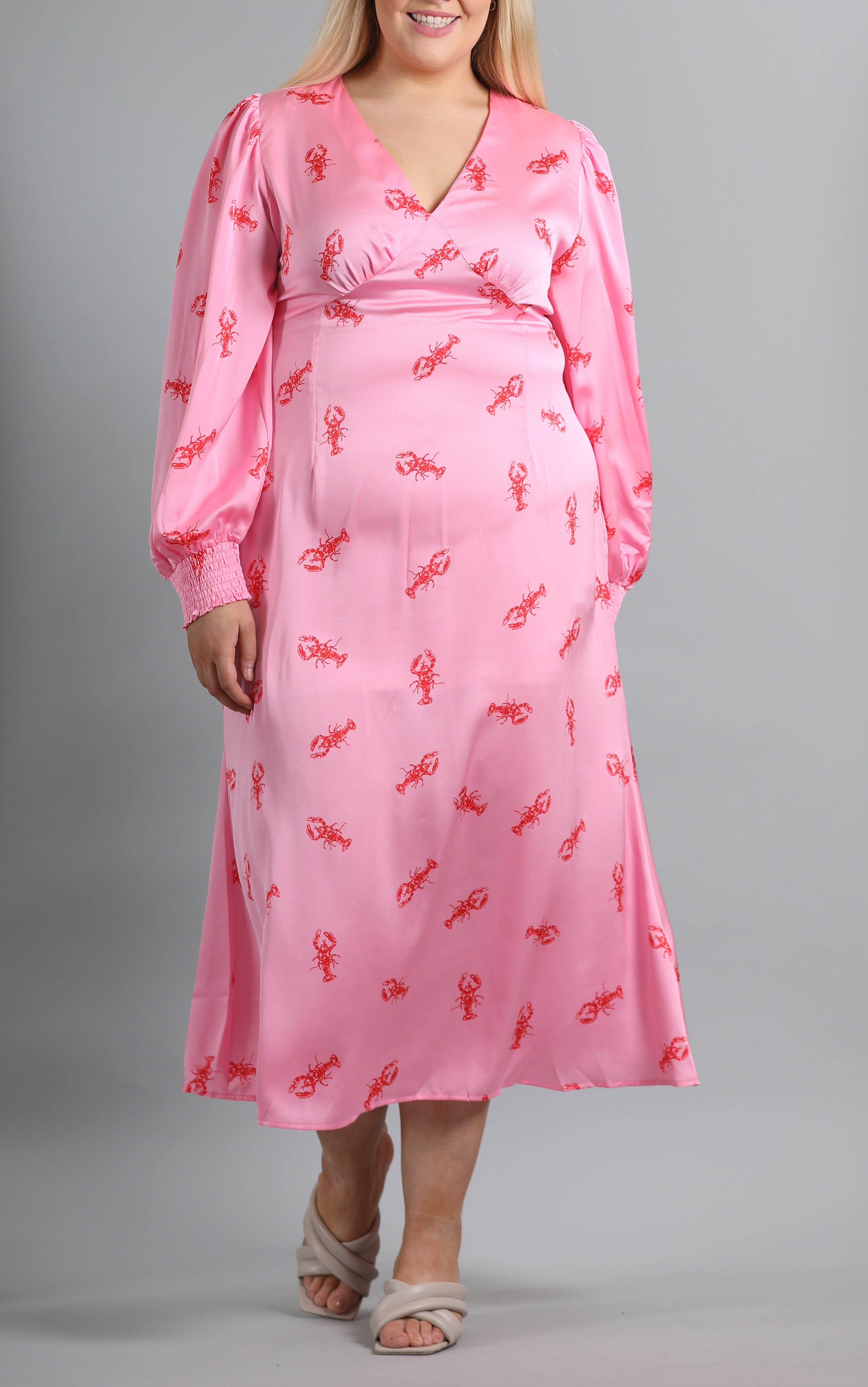 Pink Lobstar Cocktail Dress