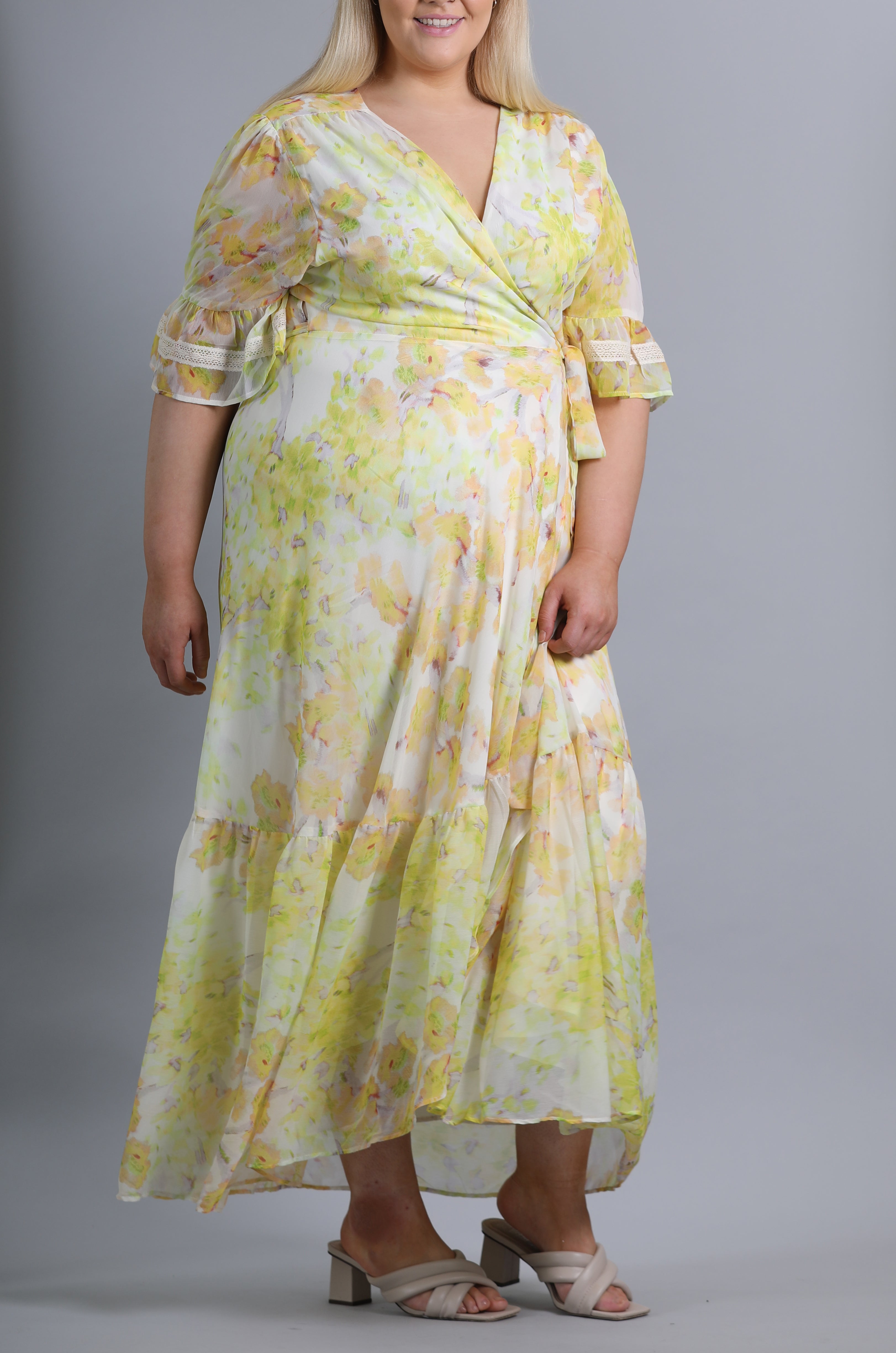 Buttercup Floral Tea Dress