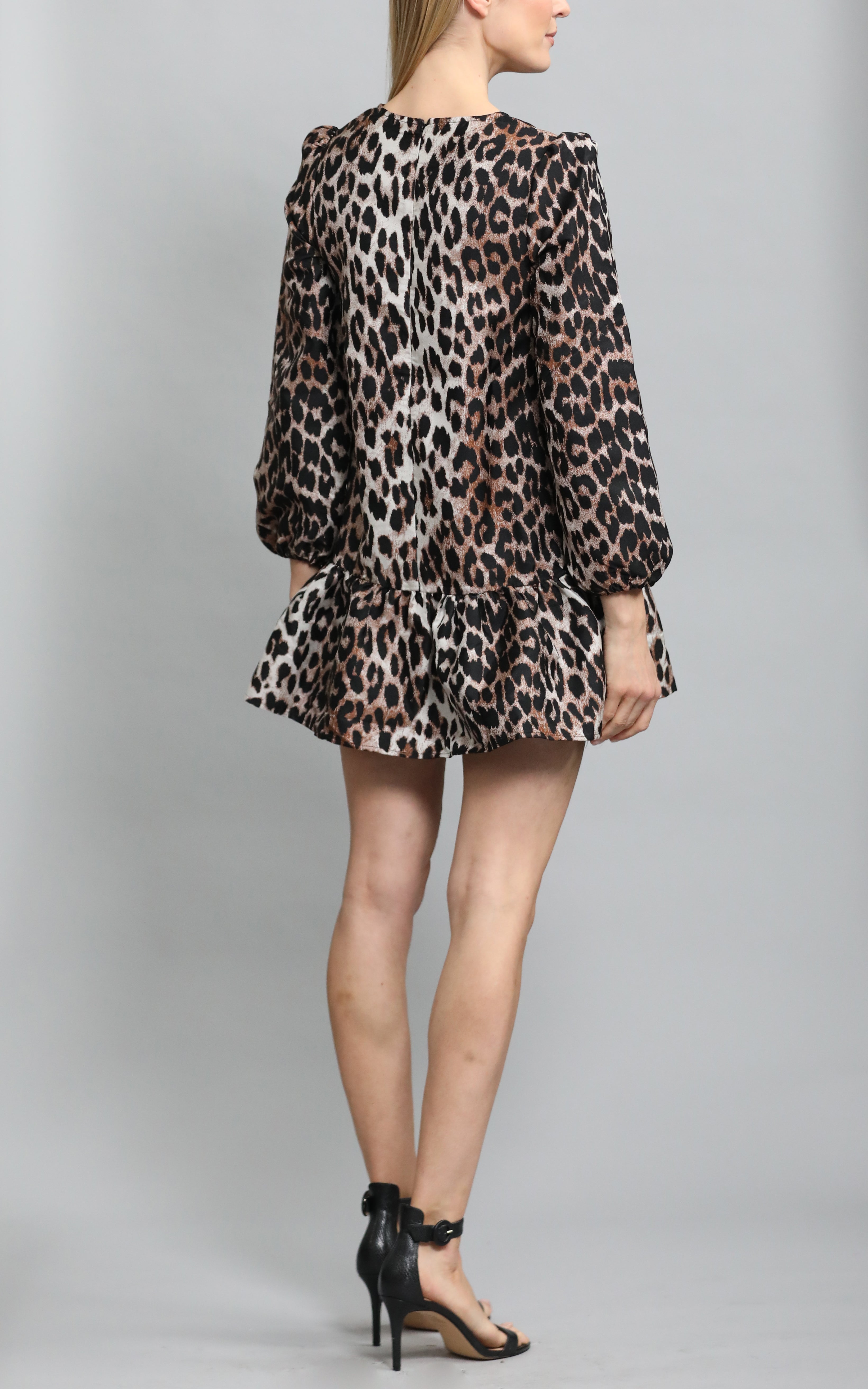 Genesis Jacquard Leopard Dress