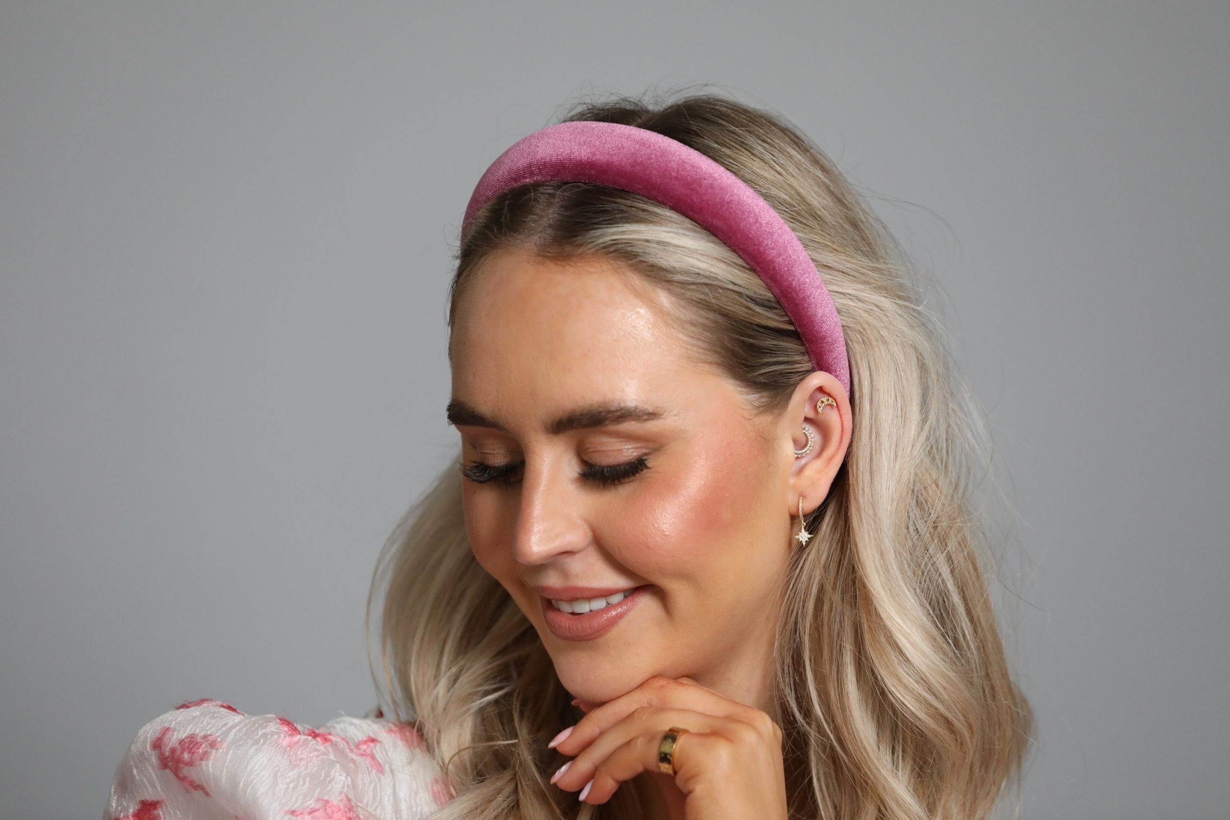 Handmade Deep Pink Hairband