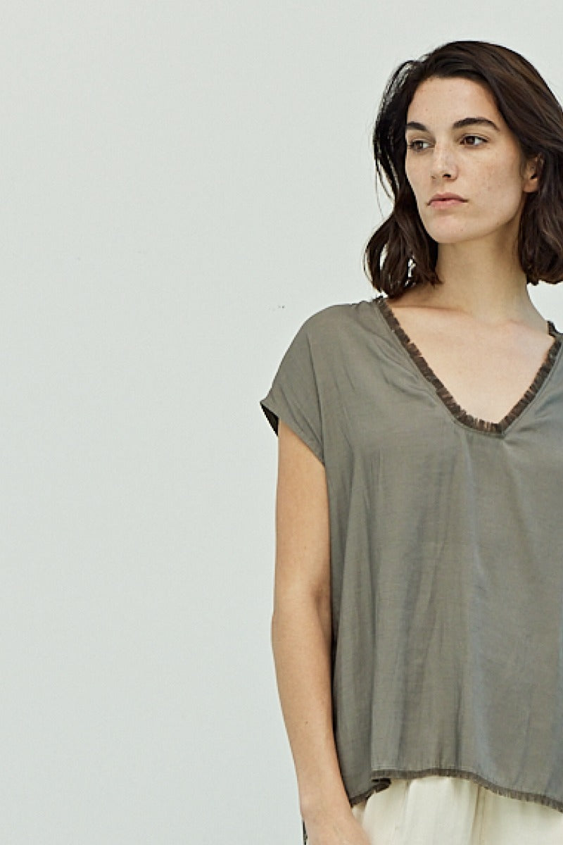 Square Neck Linen Top- 3 Colors – Vanhorn Home