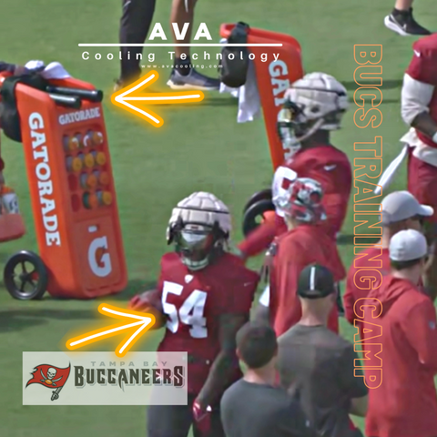 Tampa Bay Bucs using AVA during practice