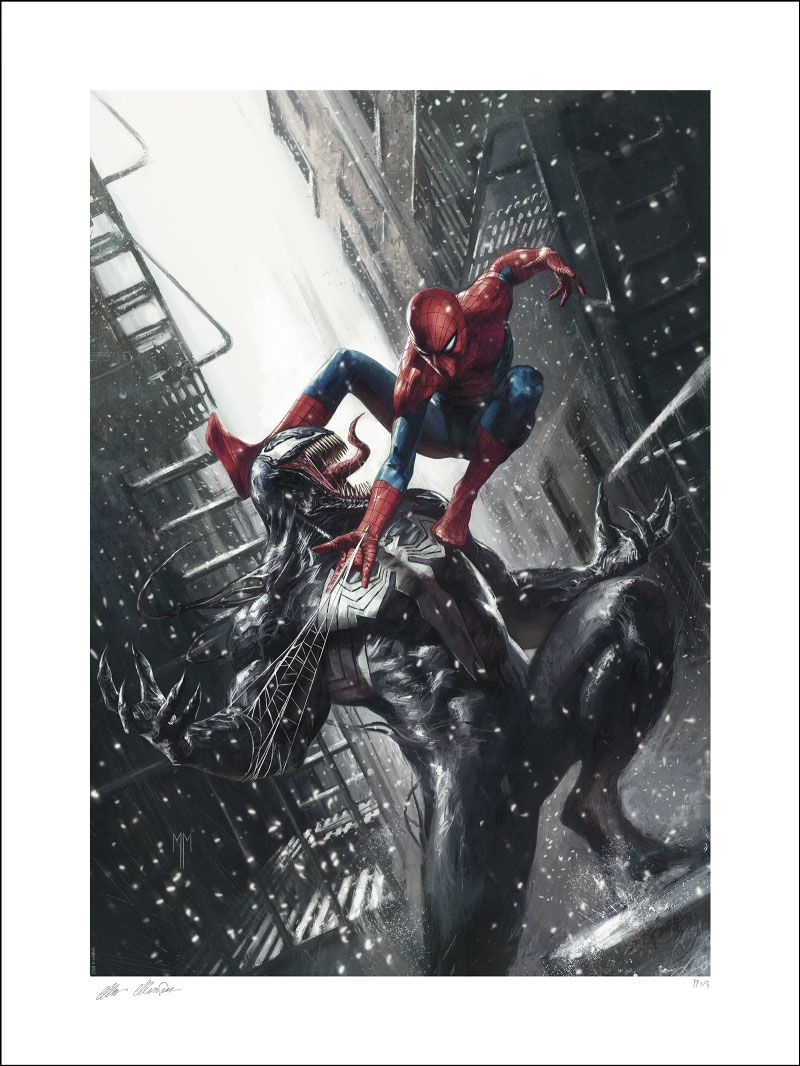 Marvel Art Print Spider-Man vs Venom 46 x 61 cm - unframed – Animegami  Store (UK)