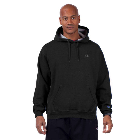 Champion Men's Sweatshirt and Hoodie Granite Heather Fleece Powerblend Hoodie - Big & Tall 2XT