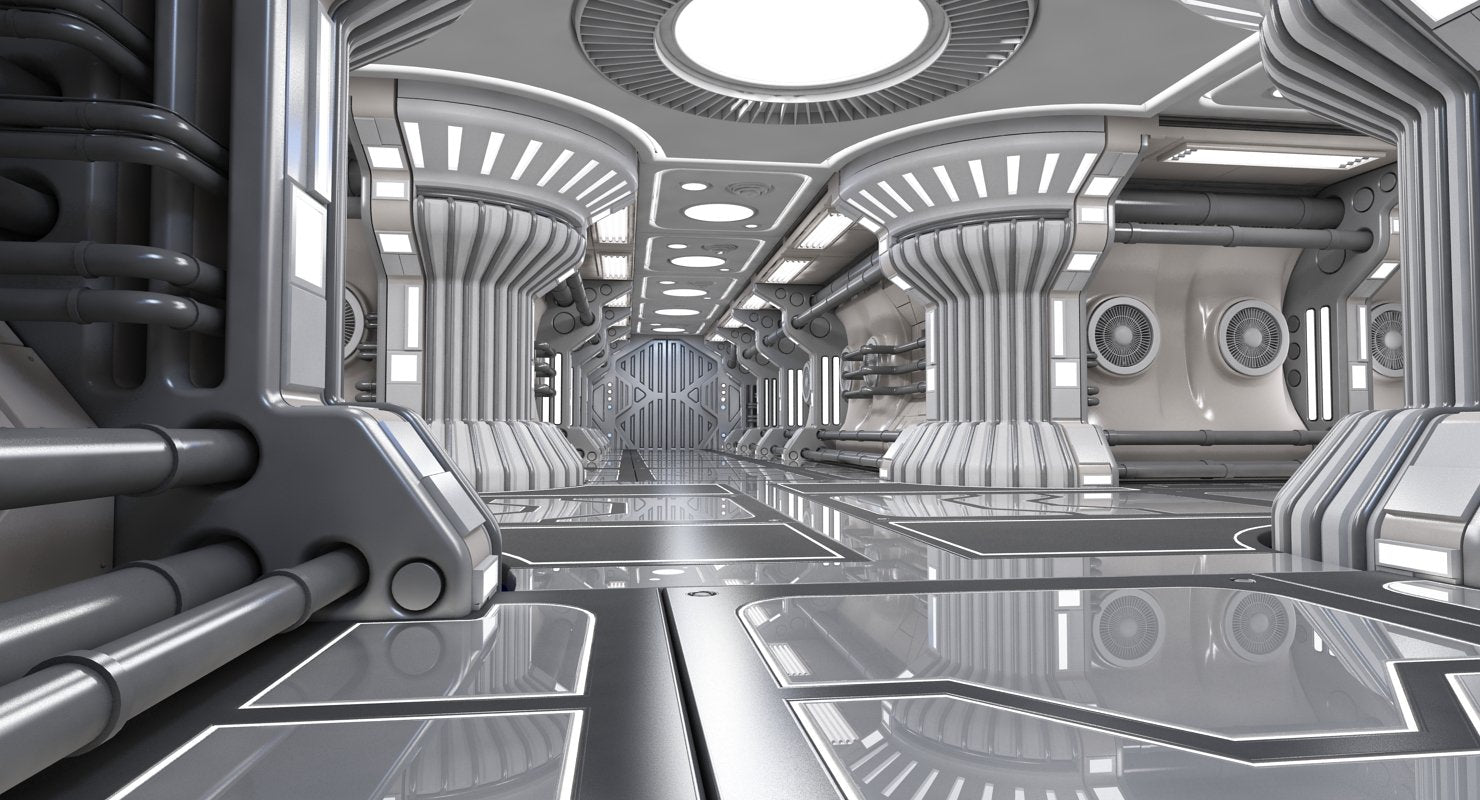 Sci Fi Interior 05 – WireCASE