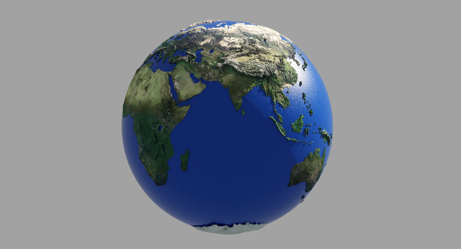 world map globe 360 view