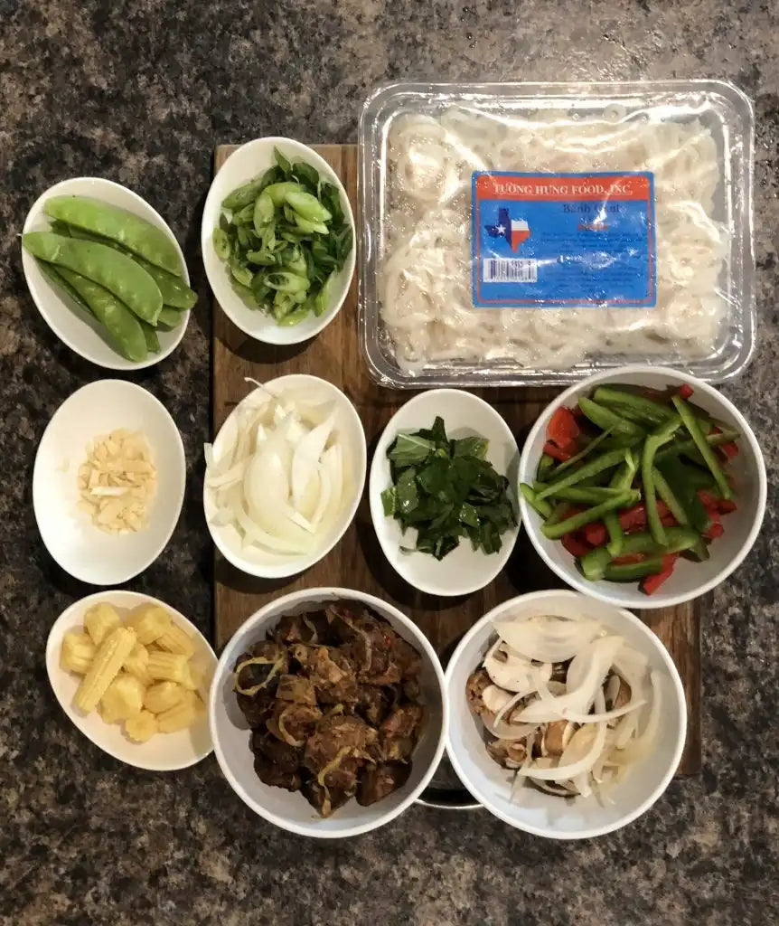 Asun Basil Stir Fry Ingredients - Adun