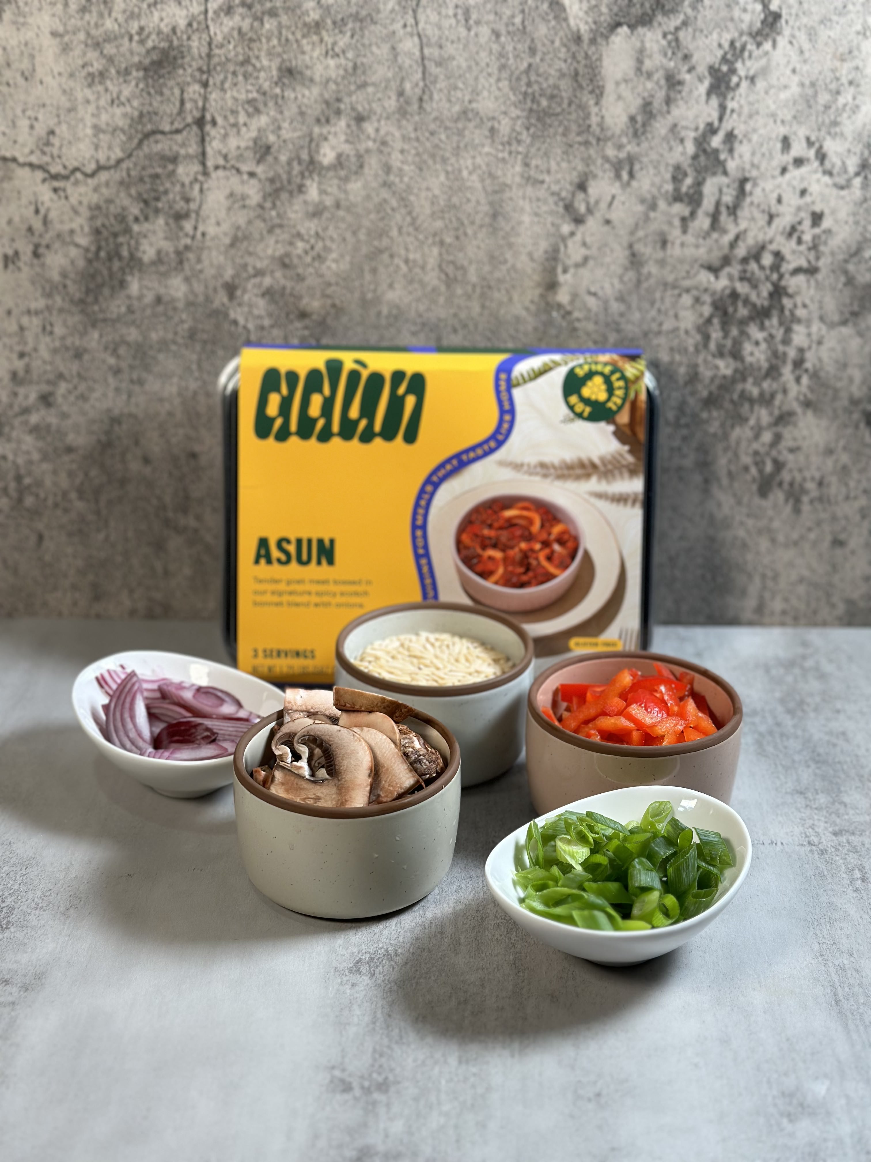 Asun Orzo Pasta Ingredients - Adùn