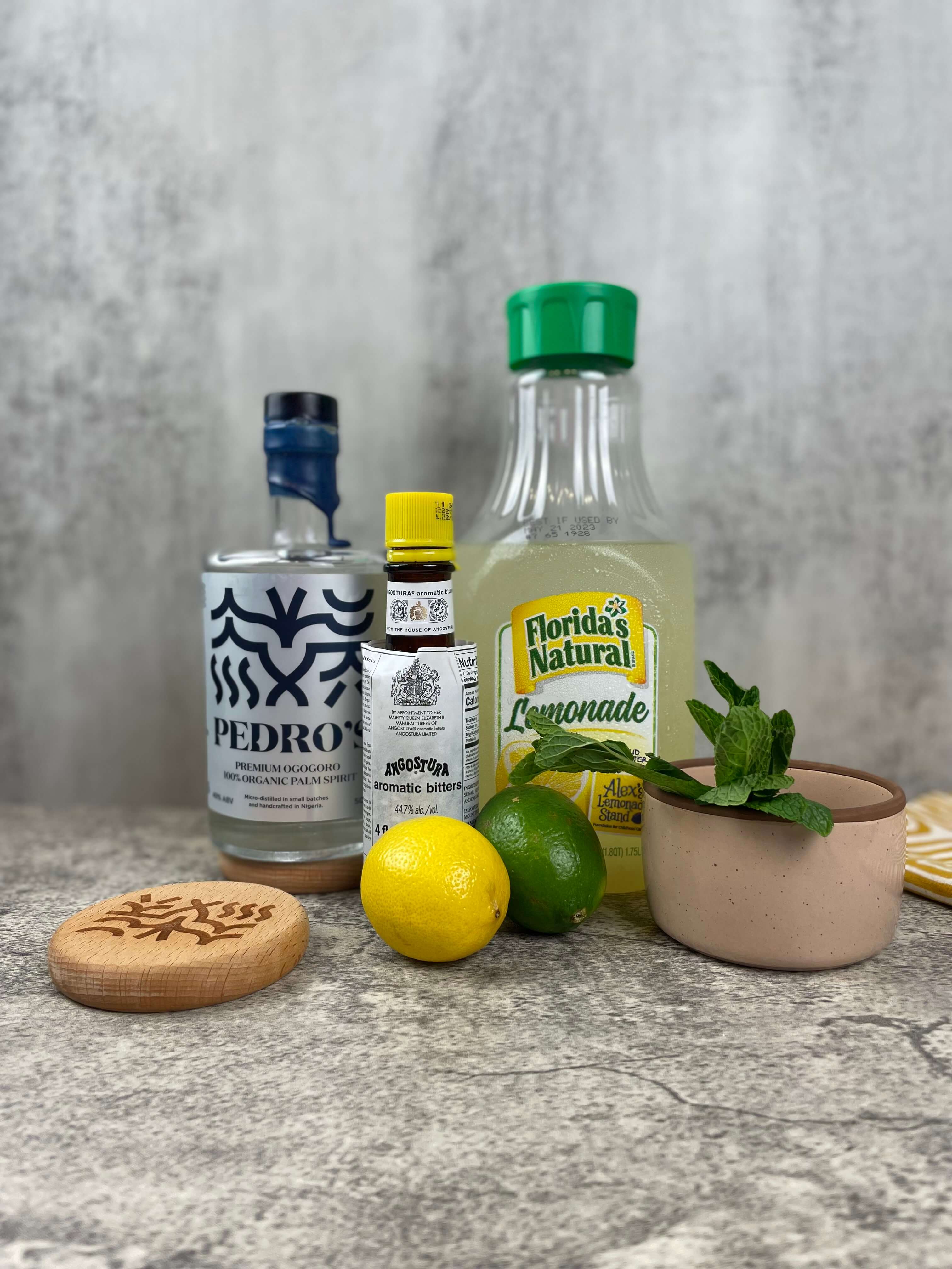 Boozy Lemonade & Ogogoro - Adun
