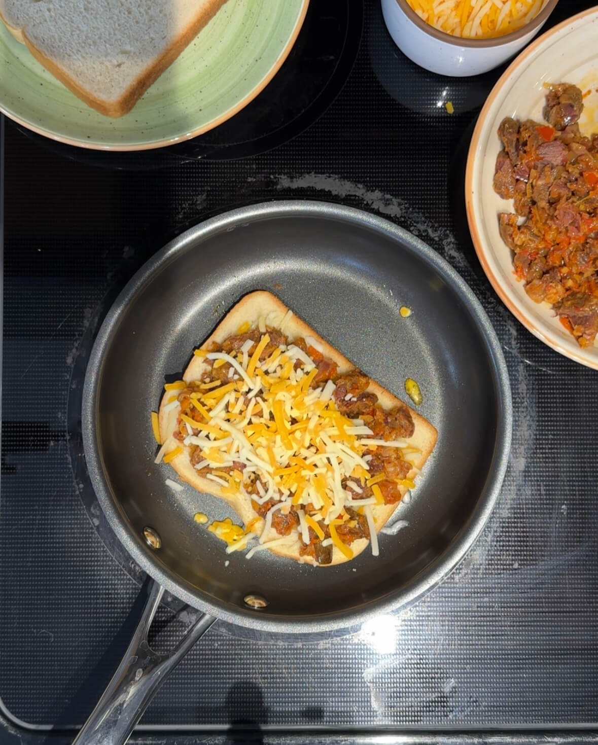 Cheese and Asun on Toast