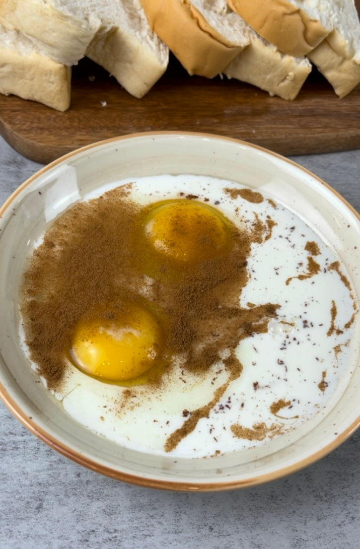 Egg, Cinnamon and Milk