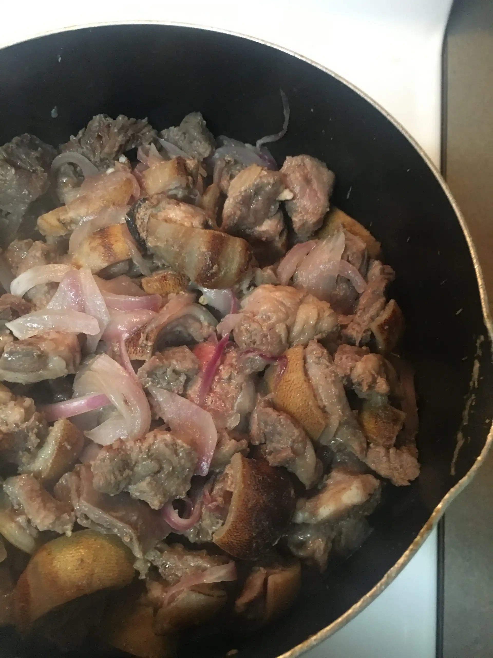 Goat Meat in a Pot - Adun