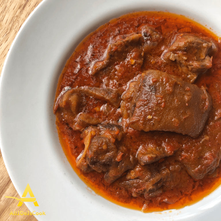 Goat Stew in a Plate - Adun