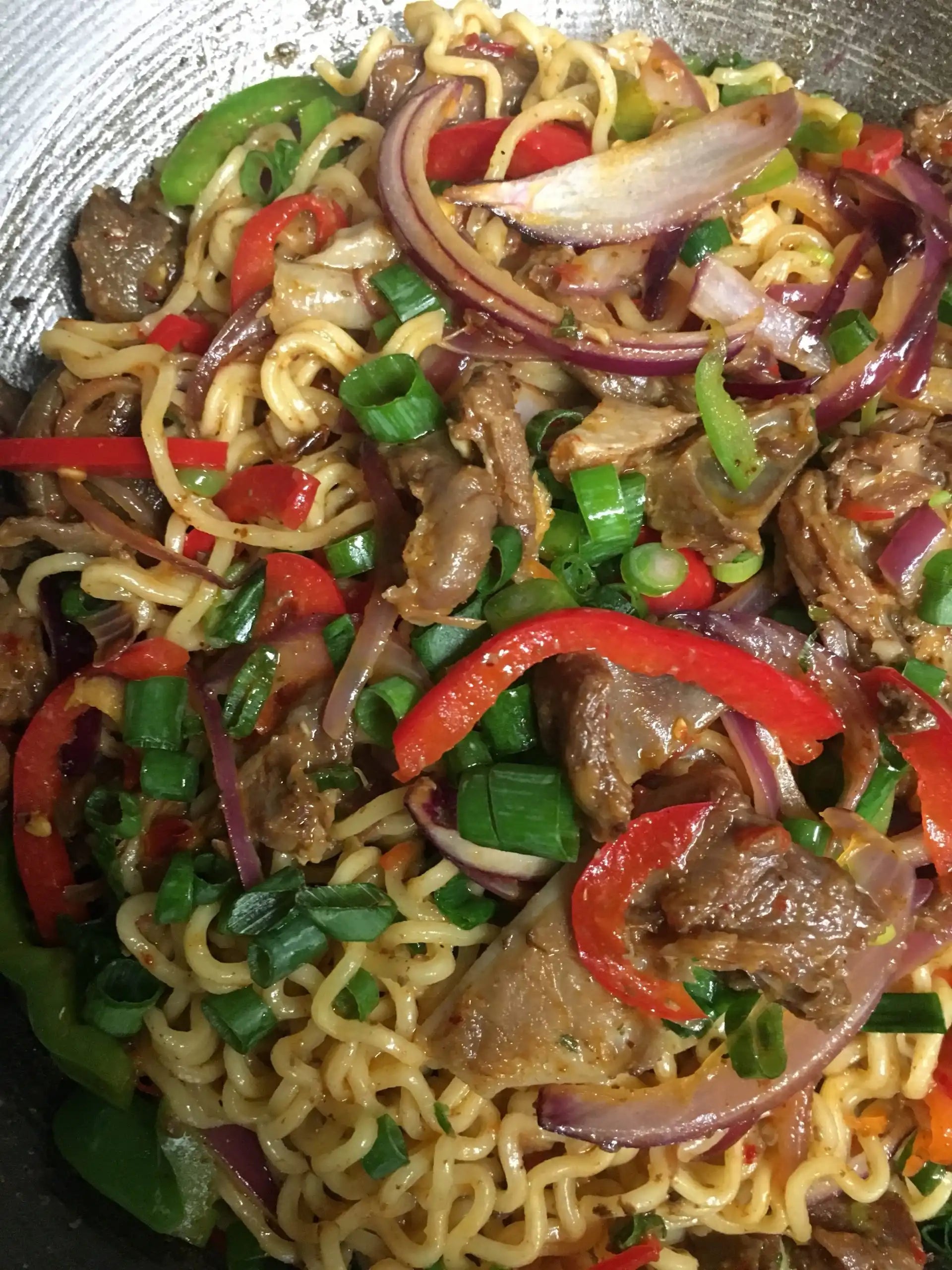 Spicy Asun Noodles - Adun