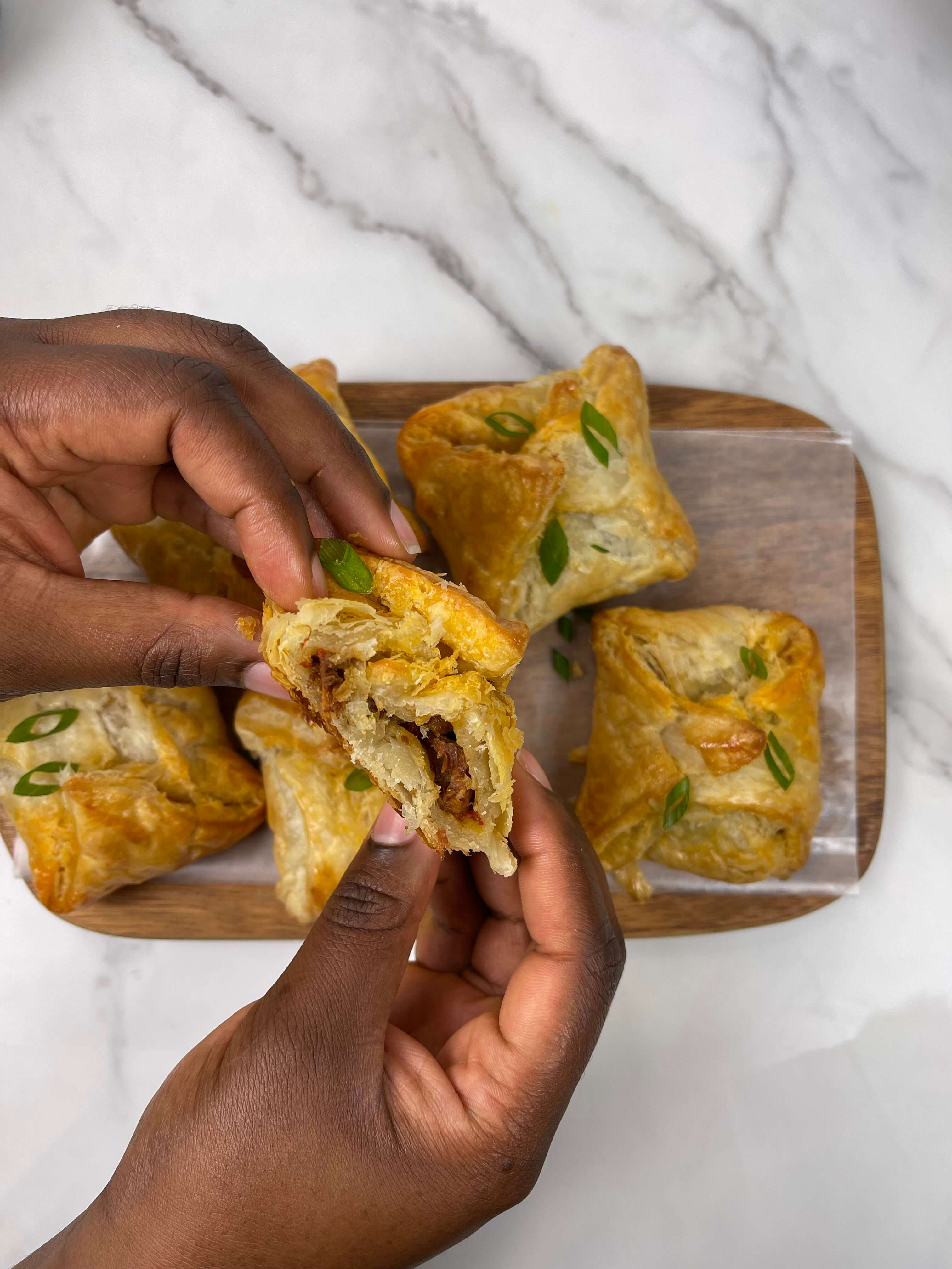 Stewed Beef Puffs - Adùn