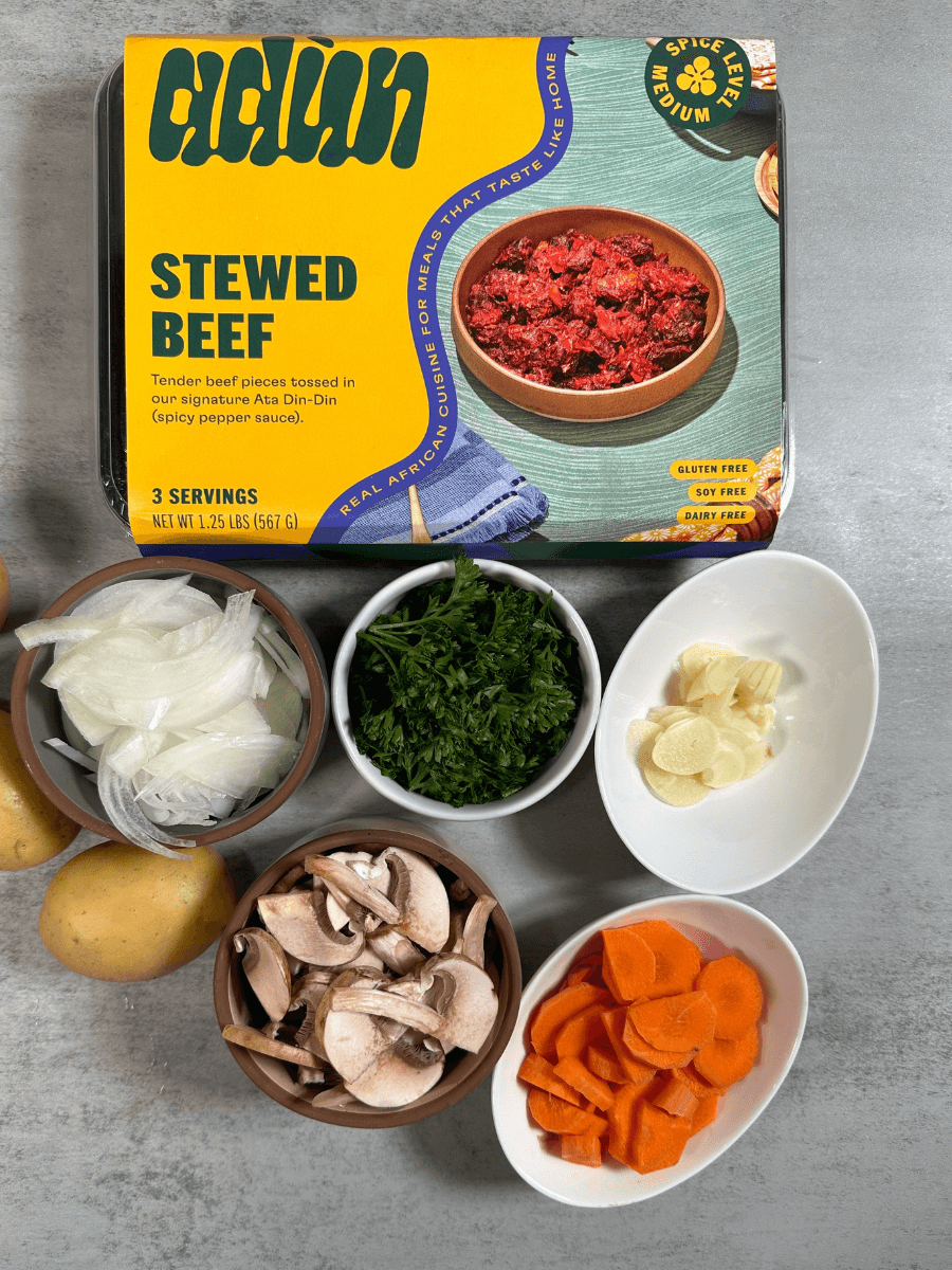 Stewed Beef Pan Sauce Ingredients