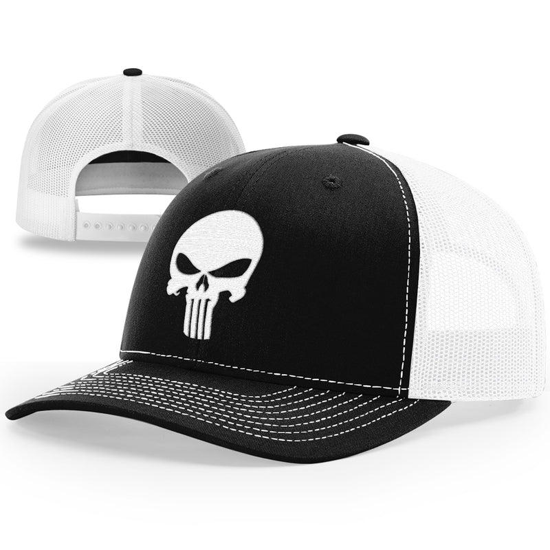 the punisher fitted hats