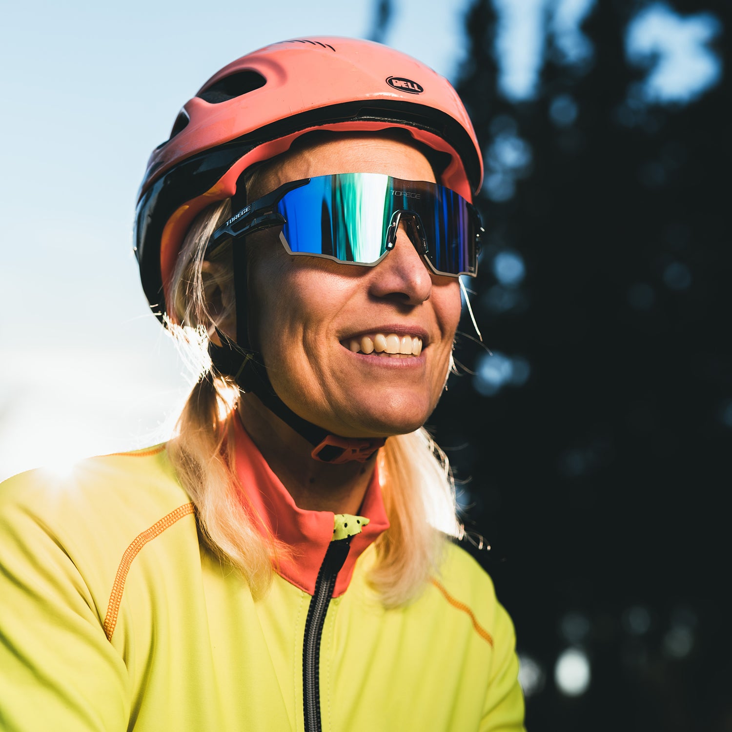 Gaiety Wraparound Sports Sunglasses for Women - Ultra Lightweight and  Durable - Lifetime Warranty - Ideal for Cycling, Hiking, Fishing, Golf, and  Running - Matte White Frame & Neon Pink Lens