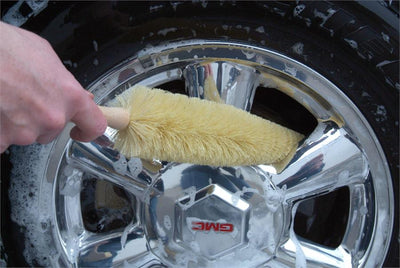 Tohuu Tire Shine Applicator Brush Car Tire Brush with Long Handle Tire  Brush Wheel Dressing Applicator Acid And Alkali Resistant Car Wax Brush  everyday 