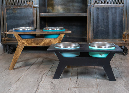 Yeti Raised Dog Bowl Stand - Bowl not included – Woodland Steelworks