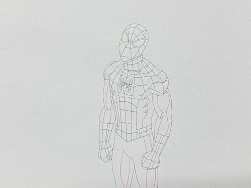 spiderman sketch standing