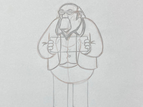 The Simpsons - Original drawing of Bleeding Gums Murphy – Gallery