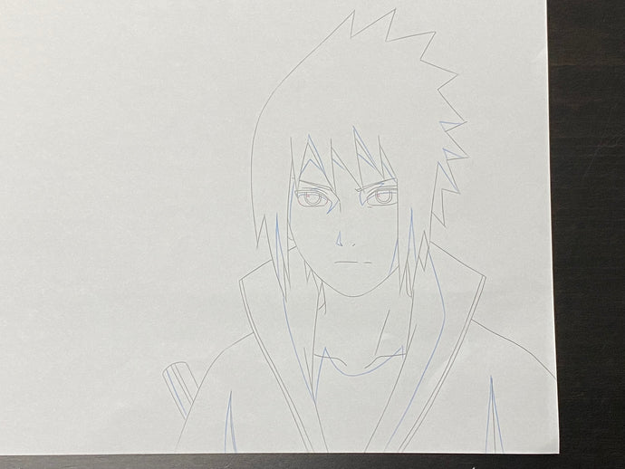 Itachi Uchiha Drawing With Charcoal From Naruto - GranNino