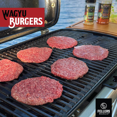 Wagyu Burger Patties - Fellers Ranch | USDA Certified