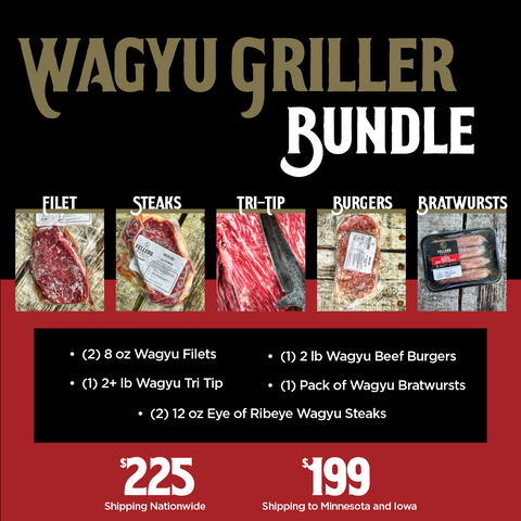 Wagyu Griller Bundle | Fellers Ranch | USDA Certified | Premium Quality Wagyu