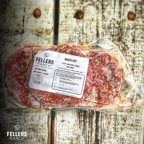 Wagyu Burger Patties from Fellers Ranch