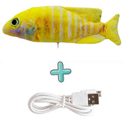 Cat USB Charger Toy Fish Interactive Electric floppy Fish Cat toy