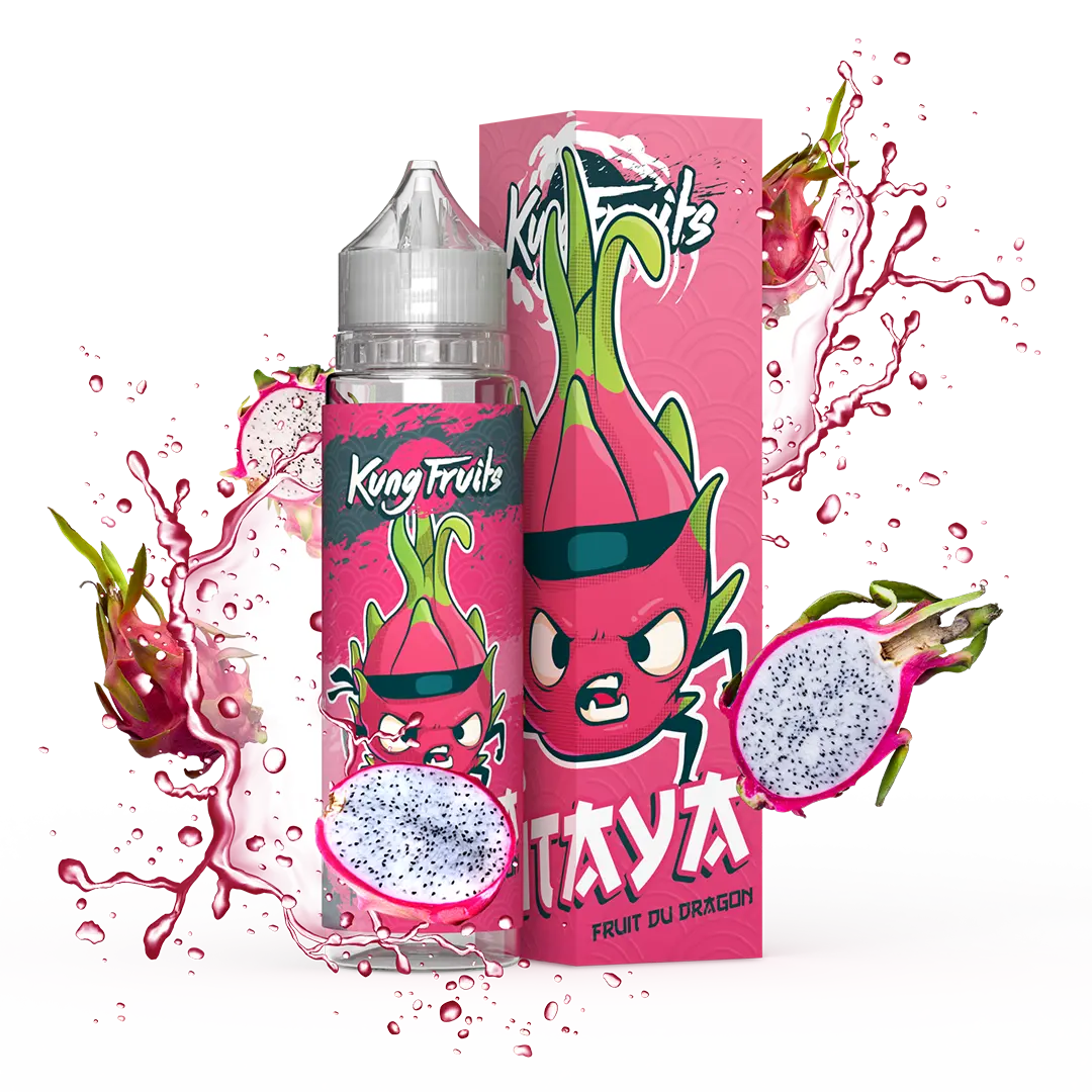 Pitaya 50 ml de la gamme KUNG FRUITS