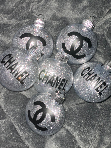 Chanel Inspired Ornaments