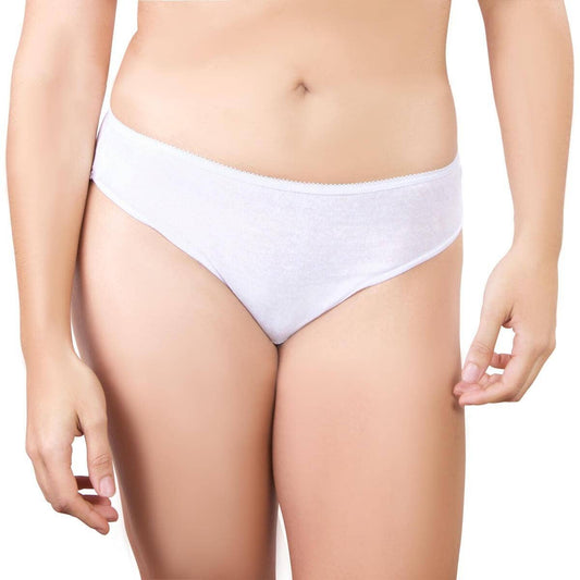 5PC Super Soft Premium Quality women's Disposable Briefs travel cotton  underwear