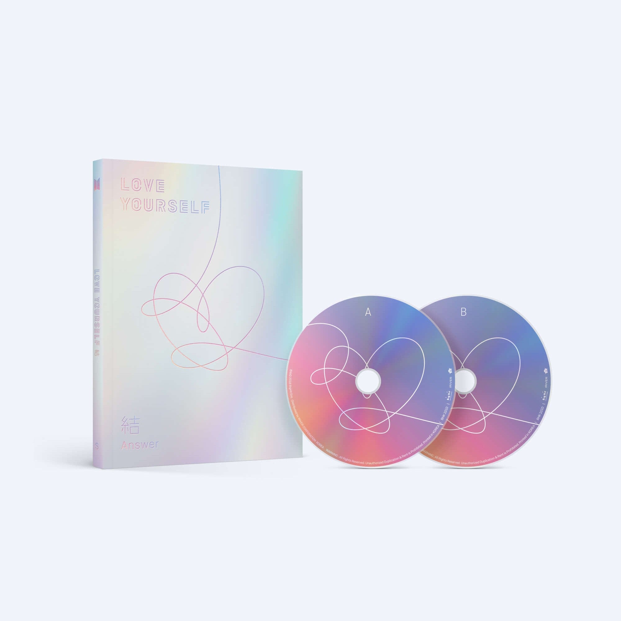 [SET] BTS Album - LOVE YOURSELF 結 'Answer' 4 Version CD