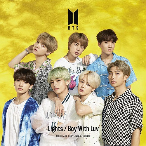 [SET] [Japanese Edition] BTS - Lights - Boy With Luv 4 Type SET