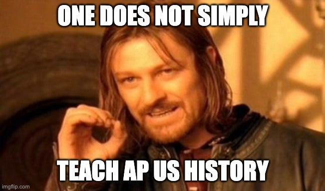 how to teach ap us history