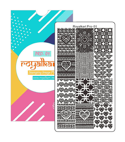 Royalkart Pro Nail Art Stamping Kit