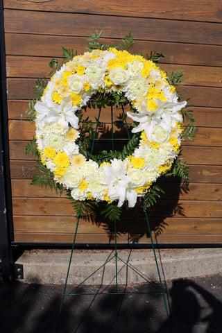 Funeral Wreath Stand