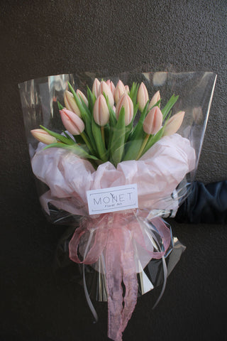 Bespoke Tulips Bouquet in Special Wrappings Vancouver