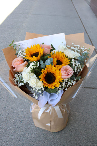 Sunflower Graduation Bouquet UBC