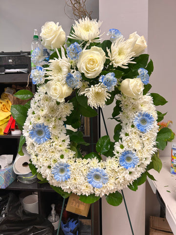 Sympathy Wreath Funeral Flowers Vancouver